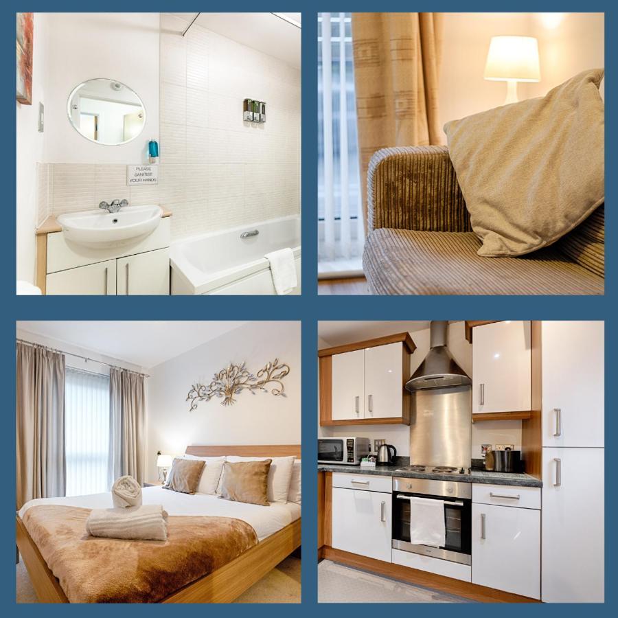 Parking, Balcony, Fully Equipped Kitchen Daire Swansea Dış mekan fotoğraf